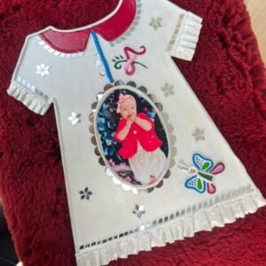 Handcrafted Dress of Memories Baby Photo Frame by Mud Moves — Hero View