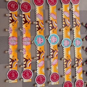 Elephant Theme Toran Bandarwal 48 Inch Large — Handcrafted by Mud Moves | Grand Door Decor