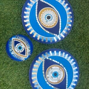 Handcrafted Evil Eye 10Inch 6Inch by Mud Moves — Hero View