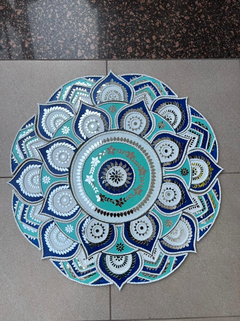 Handcrafted Evil Eye Shed by Mud Moves — Hero View