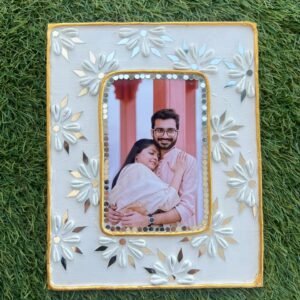 Handcrafted Flower Gold Line by Mud Moves — Hero View
