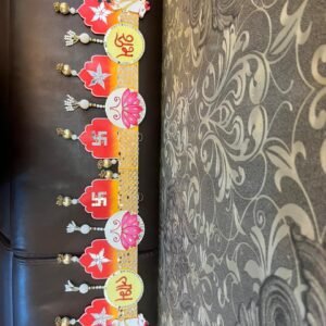 Handcrafted Jharokha Shape Decorative Toran by Mud Moves — Hero View