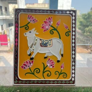 Handcrafted Kamdhenu Wall Art by Mud Moves — Hero View