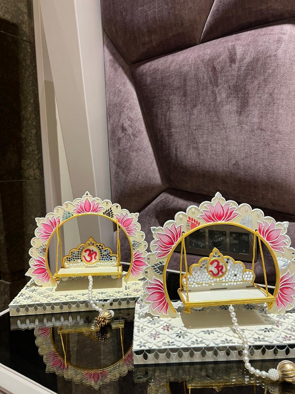 Handcrafted Ladu Gopal Jhula by Mud Moves — Hero View