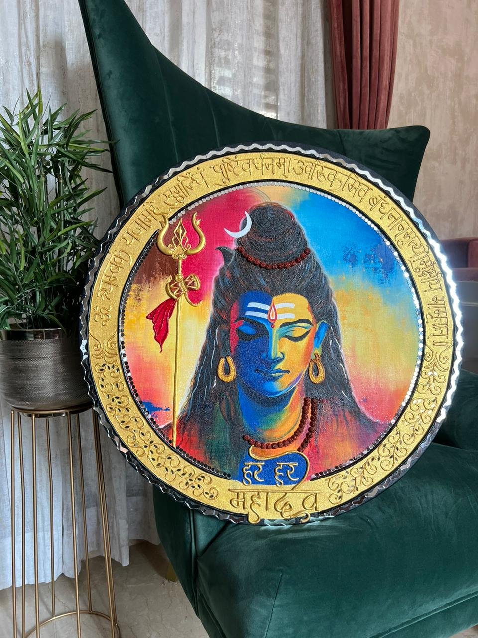 Lord Shiva — Premium Indian Sacred & Divine Art Decor by Mud Moves
