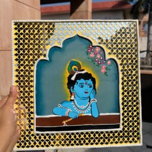 Handcrafted Makhan Chor Krishna by Mud Moves — Hero View