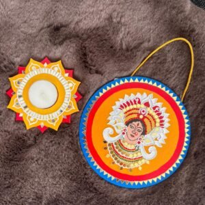 Handcrafted Mataji Wall Art by Mud Moves — Hero View