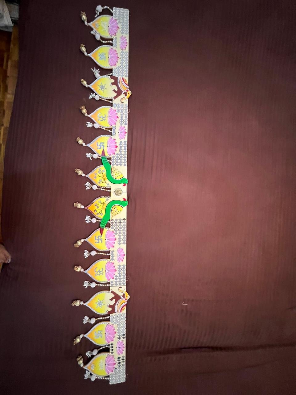 Handcrafted Parrot Theme Handmade Toran by Mud Moves — Hero View