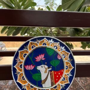 Handcrafted Pichwai Wall Frame by Mud Moves — Hero View