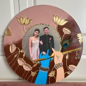 Handcrafted Radha Krishna Theme by Mud Moves — Hero View