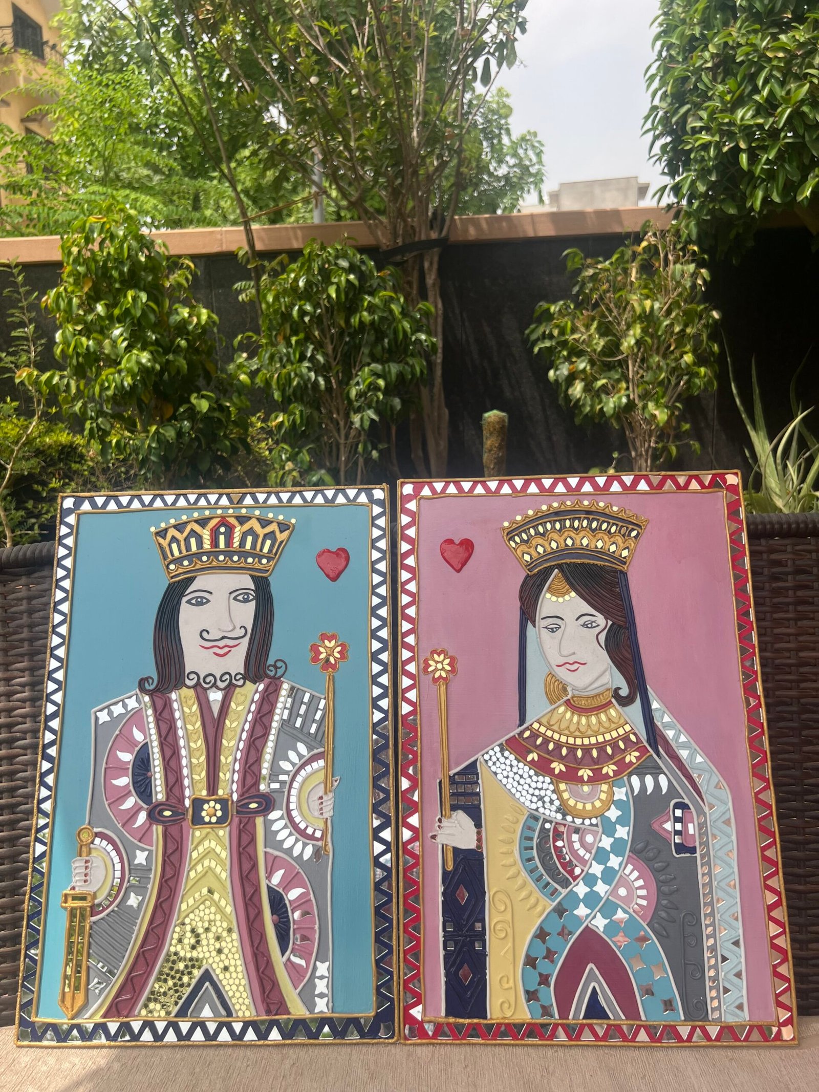 Handcrafted Royal King Queen by Mud Moves — Hero View