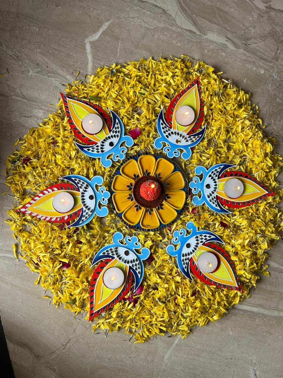 Handcrafted Sunflower With Deep by Mud Moves — Hero View