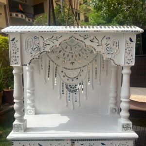 Handcrafted Wooden Puja Ghar by Mud Moves — Hero View